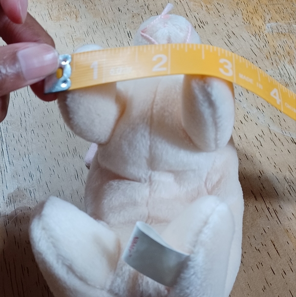 -Ty Beanie Babies Nibbler, Rabbit, Retired, Collectible, Nice Gift Plush - Picture 10 of 10